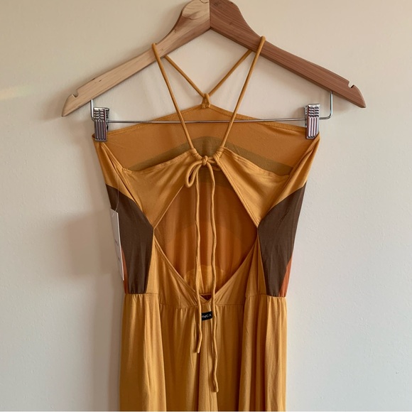 RVCA saloon halter jumpsuit . NWT . - Picture 7 of 8